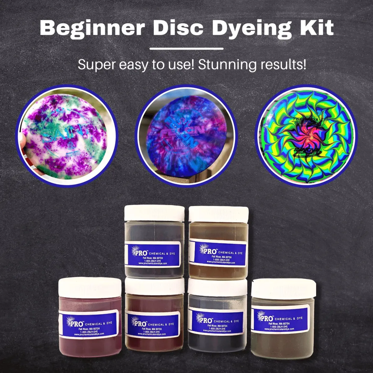 Deluxe Disc Golf Dye Kit