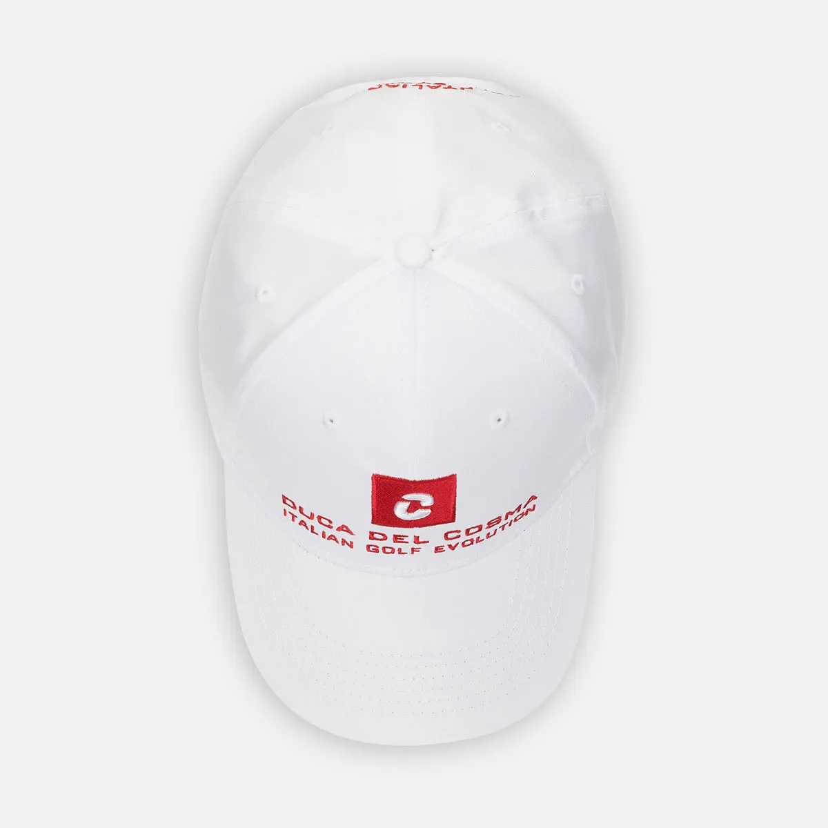 Duca Golf Cap - White