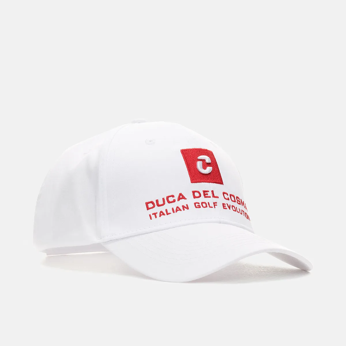 Duca Golf Cap - White