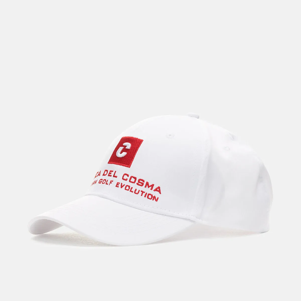 Duca Golf Cap - White