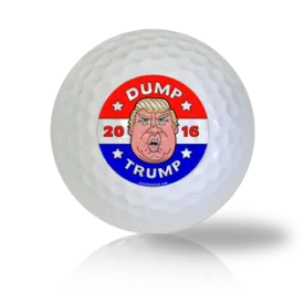 Dump Trump In The Dumpster Golf Balls