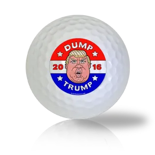 Dump Trump In The Dumpster Golf Balls