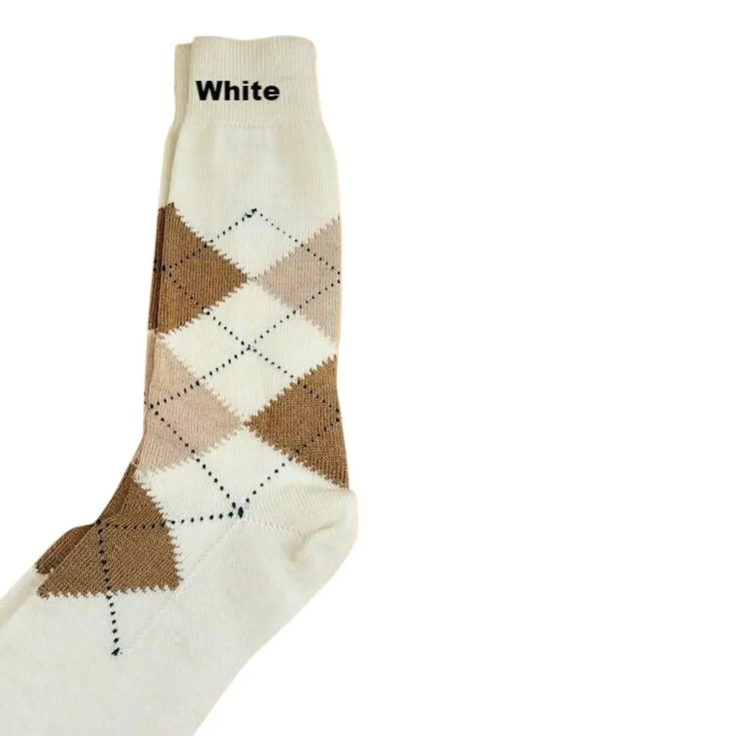 Elevate Your Foot Game: Luxurious Alpaca Argyle Socks (Golfers, Foot Golfers, Everyday Style)