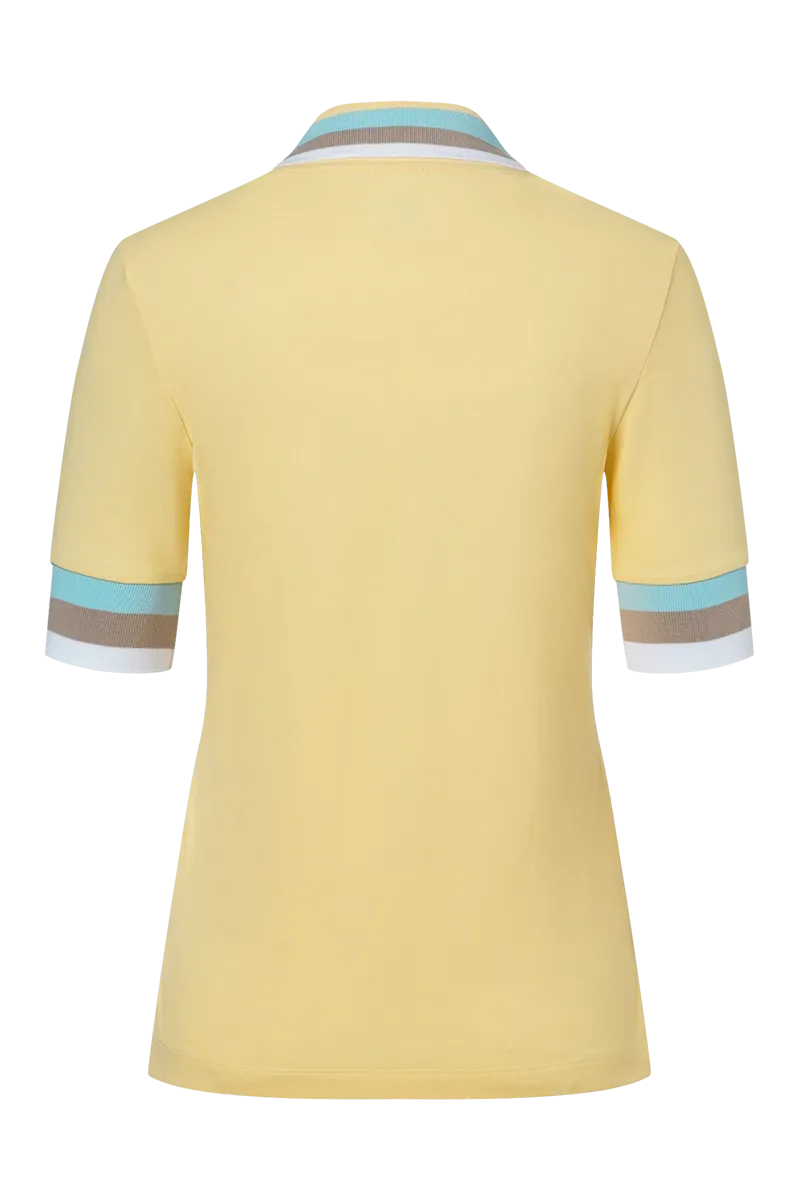 Elonie Light Yellow Golf Shirt