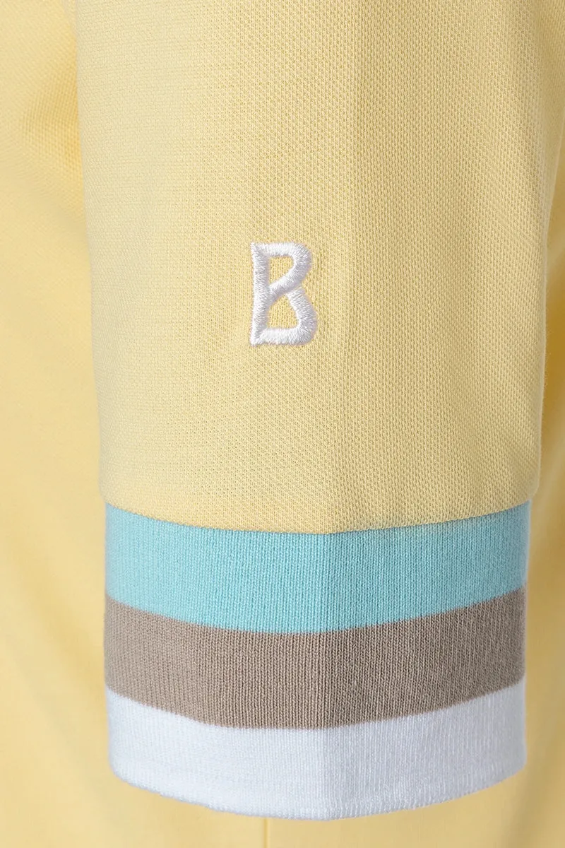 Elonie Light Yellow Golf Shirt