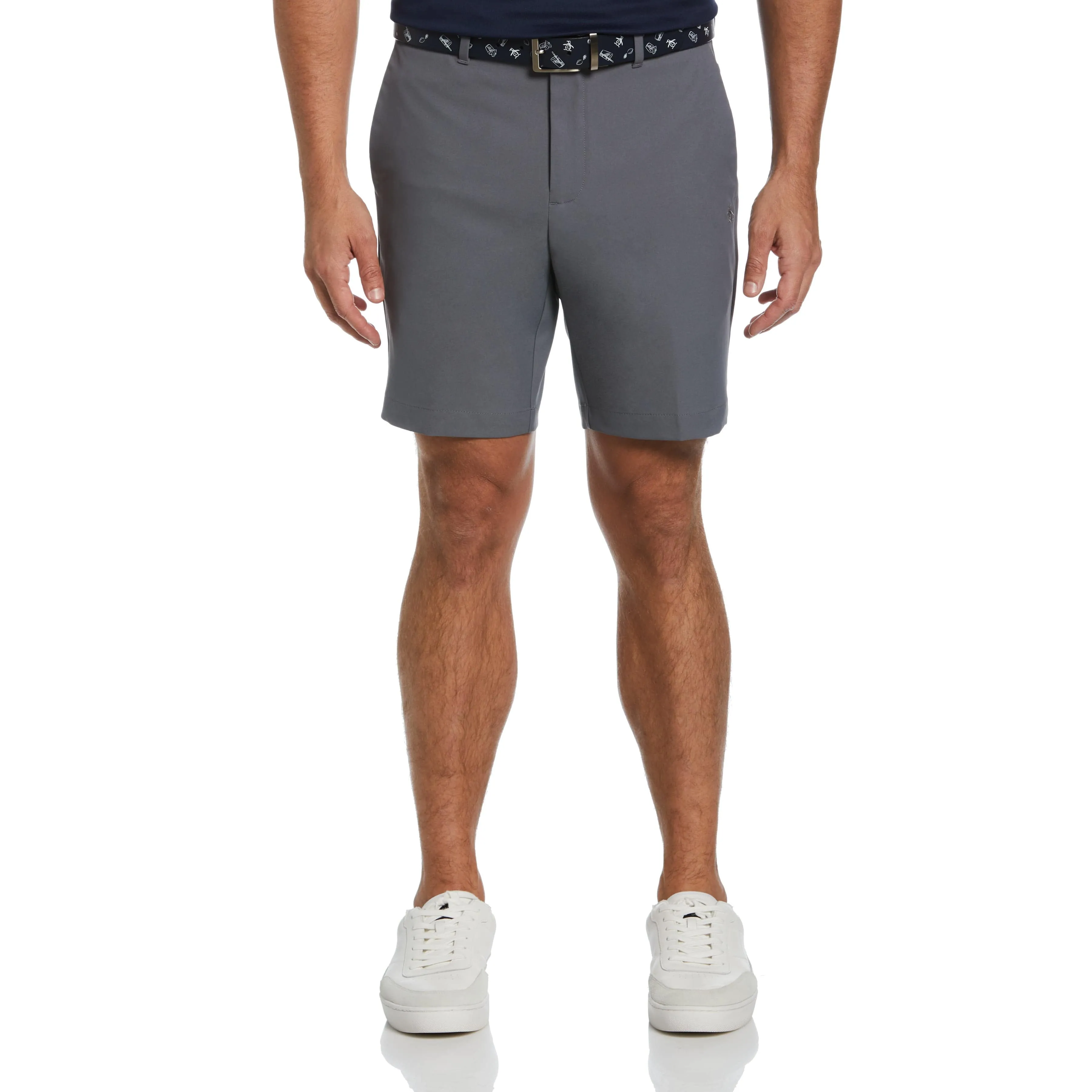 Flat Front Solid Golf Short