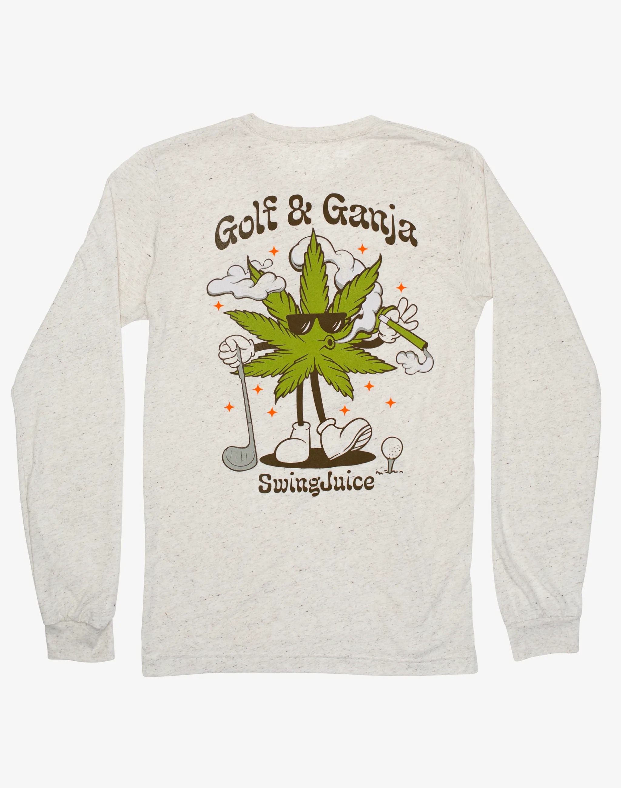 Golf & Ganja Long Sleeve Unisex T-Shirt