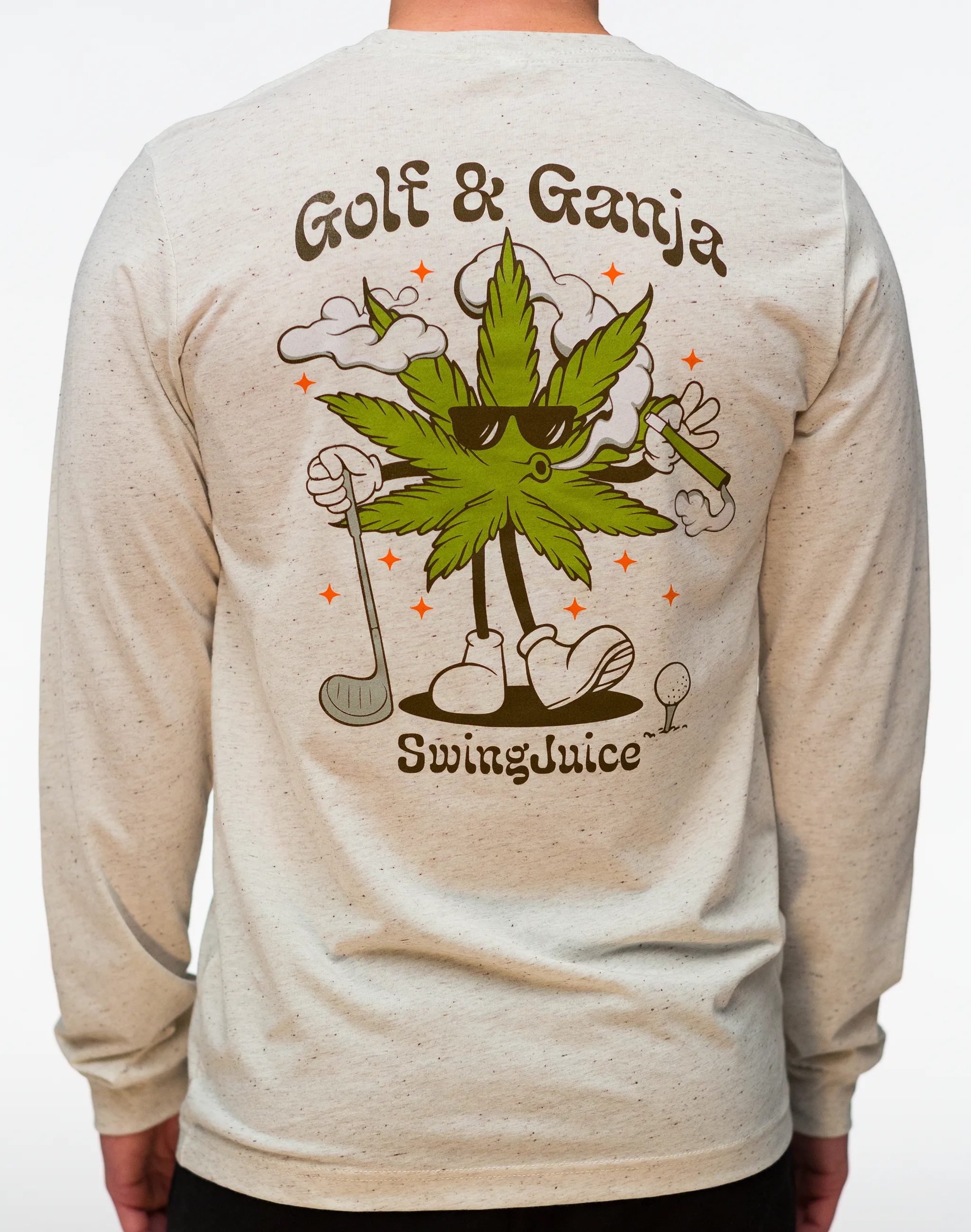 Golf & Ganja Long Sleeve Unisex T-Shirt