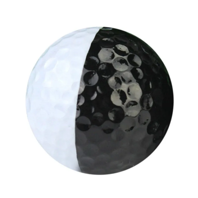 Golf Ball Black and White Synthetic