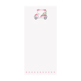 Golf Cart Notepad