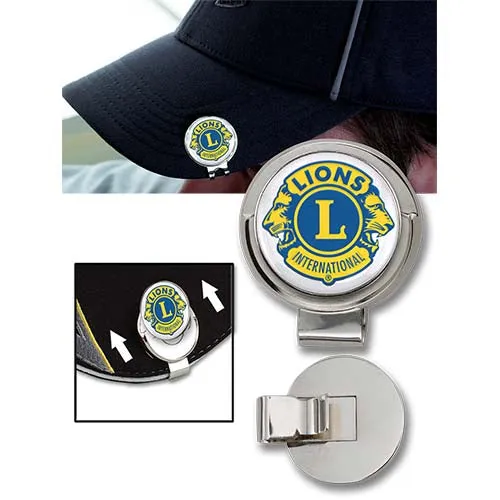 GOLF HAT CLIP BALL MARKER