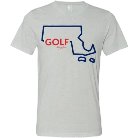 Golf Massachusetts Unisex T-Shirt