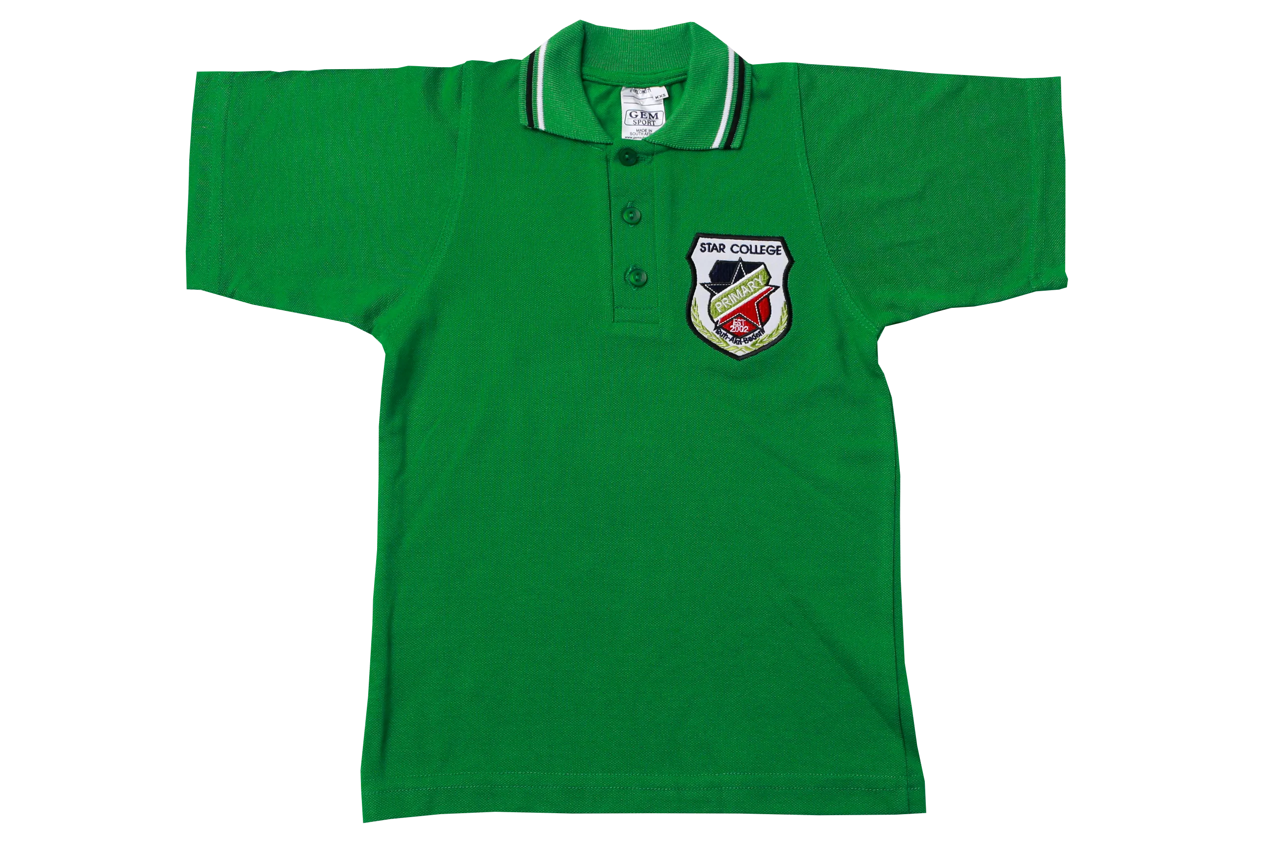 Golf Shirt Avocado Short Sleeve EMB - Star Primary