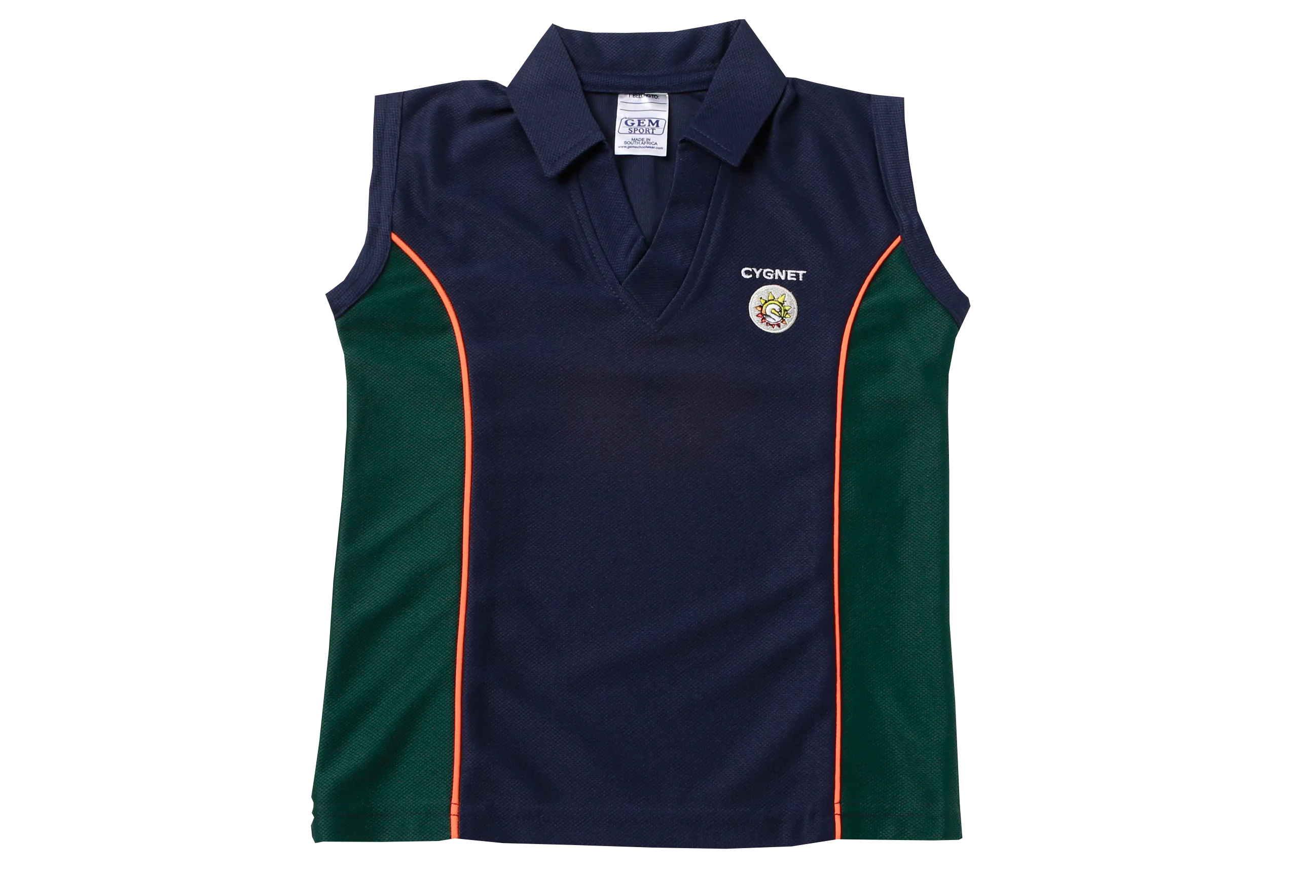 Golf Shirt Moisture Management Emb - Cygnet (Girls)