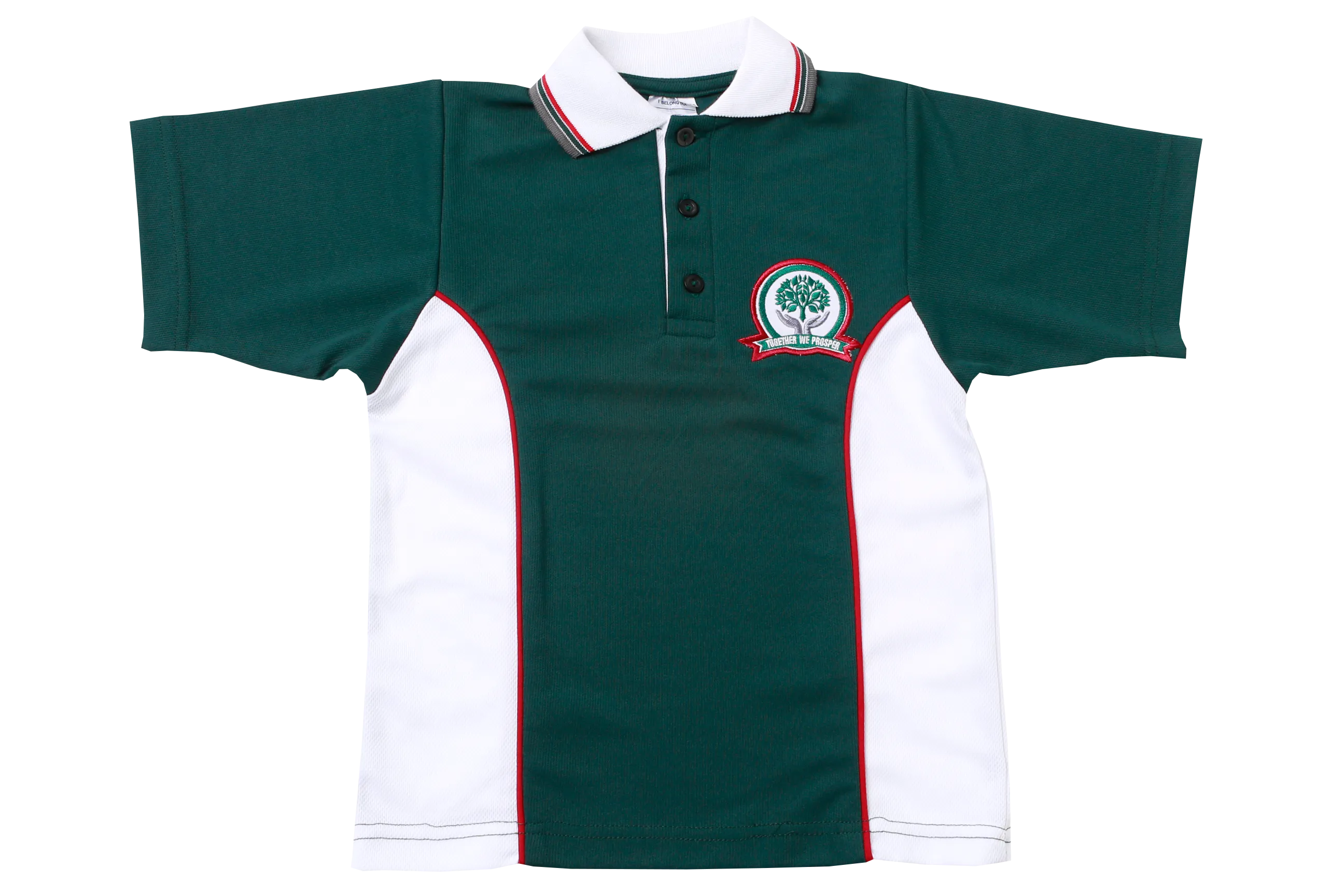 Golf Shirt Moisture Management EMB - Glenashley Boys Junior