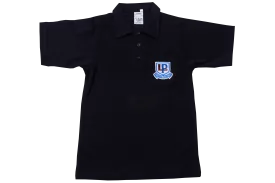 Golf Shirt Navy EMB - Livingstone