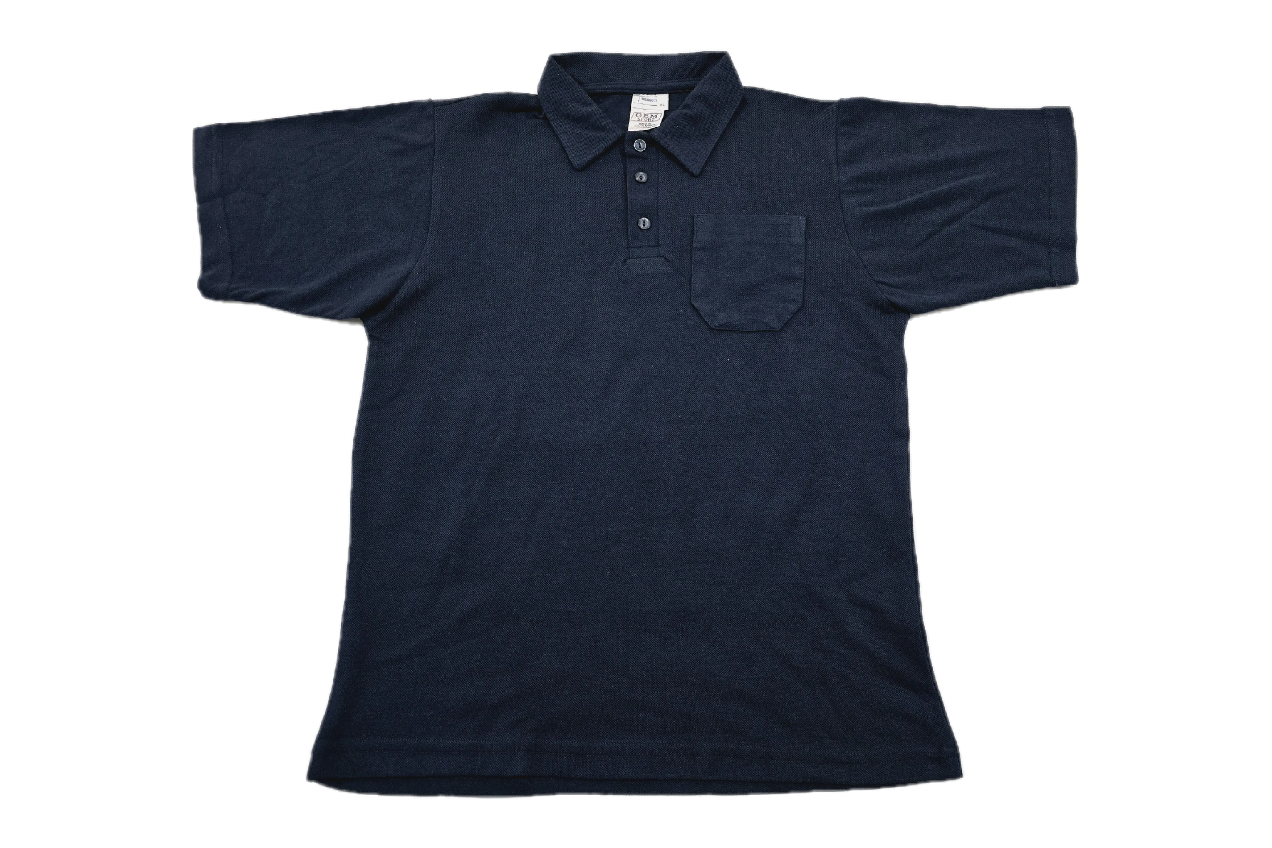 Golf Shirt Plain - Navy