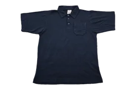 Golf Shirt Plain - Navy