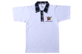 Golf Shirt White EMB - Eden Prep