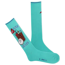 K.Bell Men's Active 19th Hole Rules Golf Crew Sock