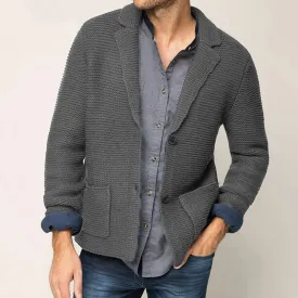 Lapel Knit Jacket