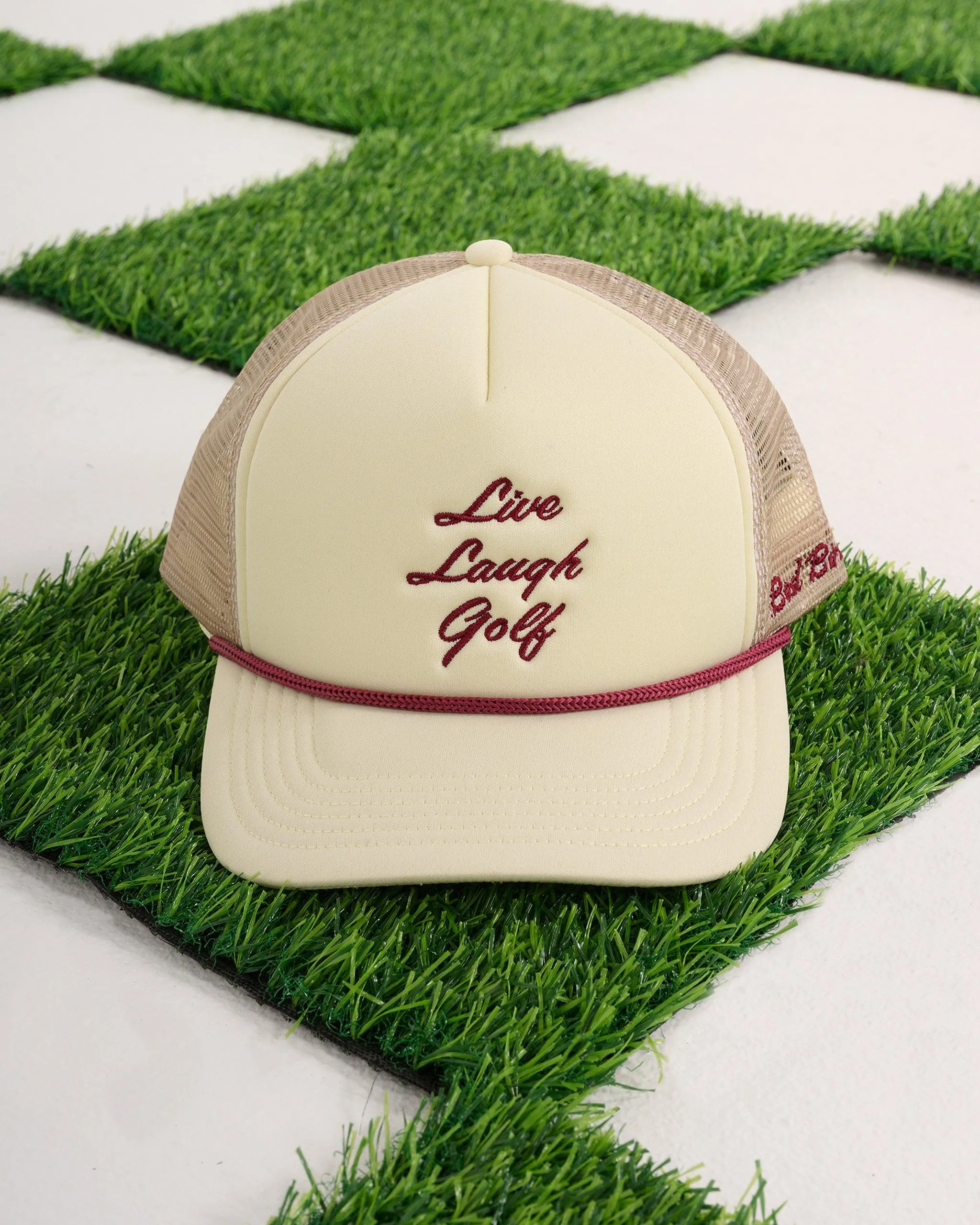 Live Laugh Golf Trucker Hat