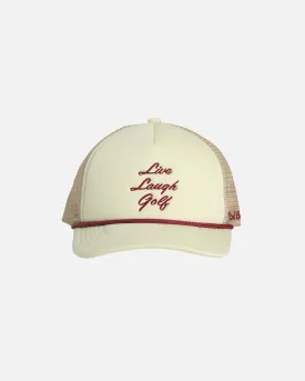 Live Laugh Golf Trucker Hat