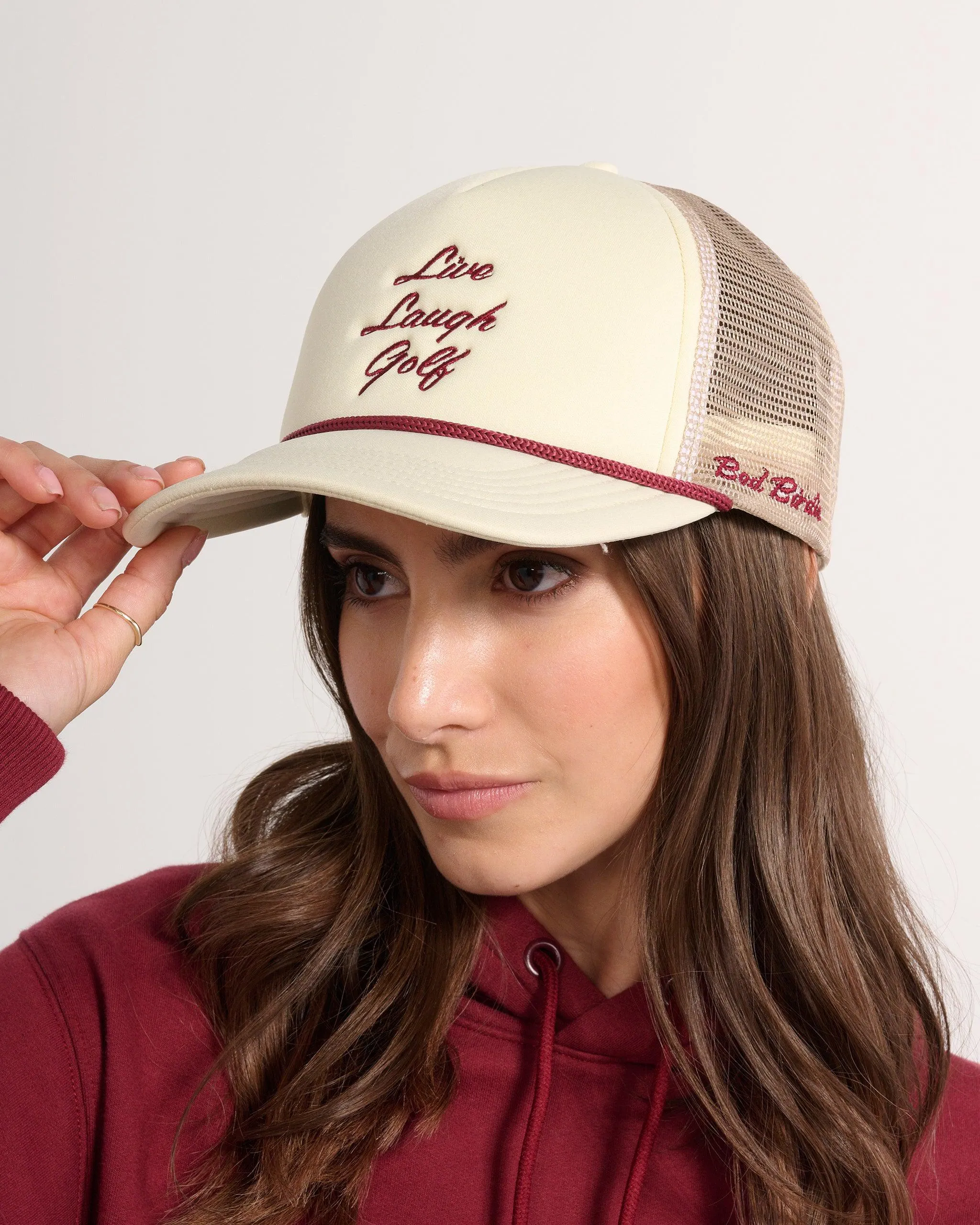 Live Laugh Golf Trucker Hat