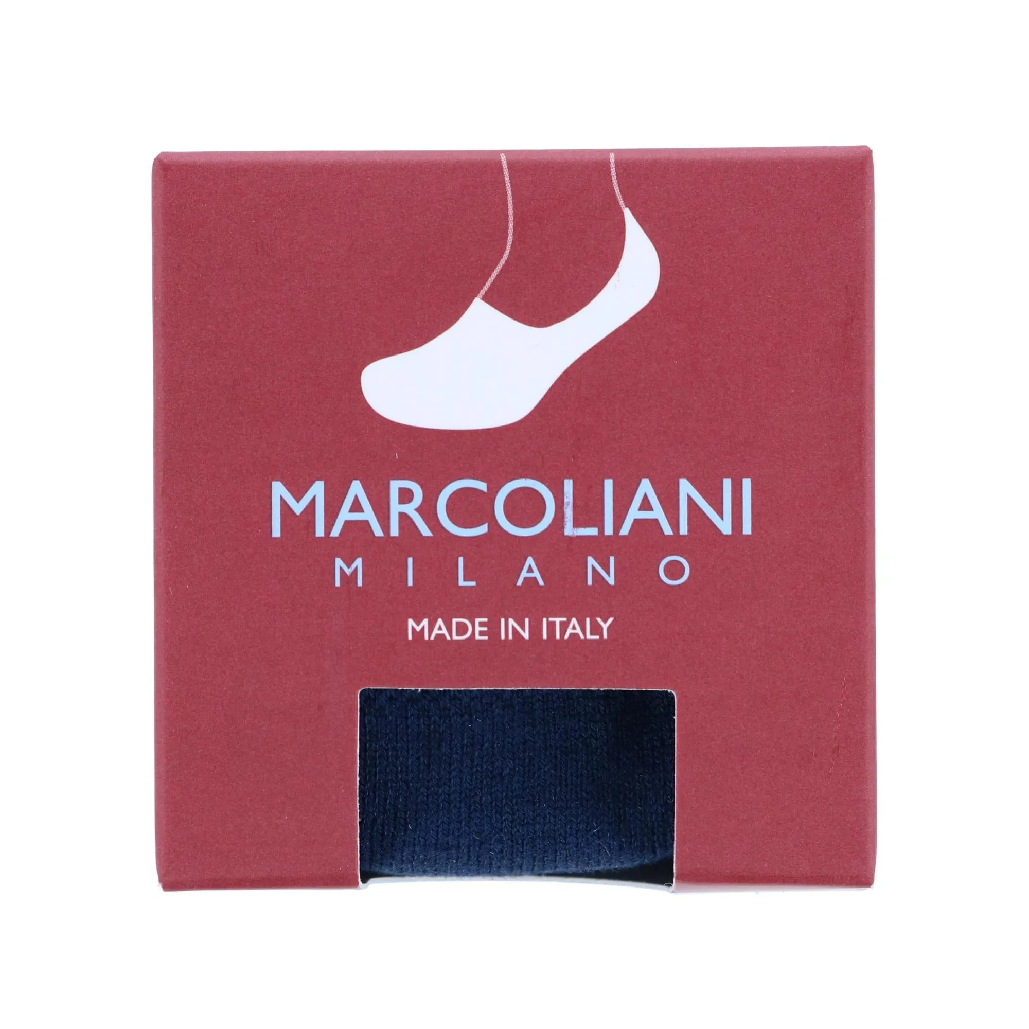 Marcoliani Women's Pima Cotton Solid Invisible Touch Sock Liners