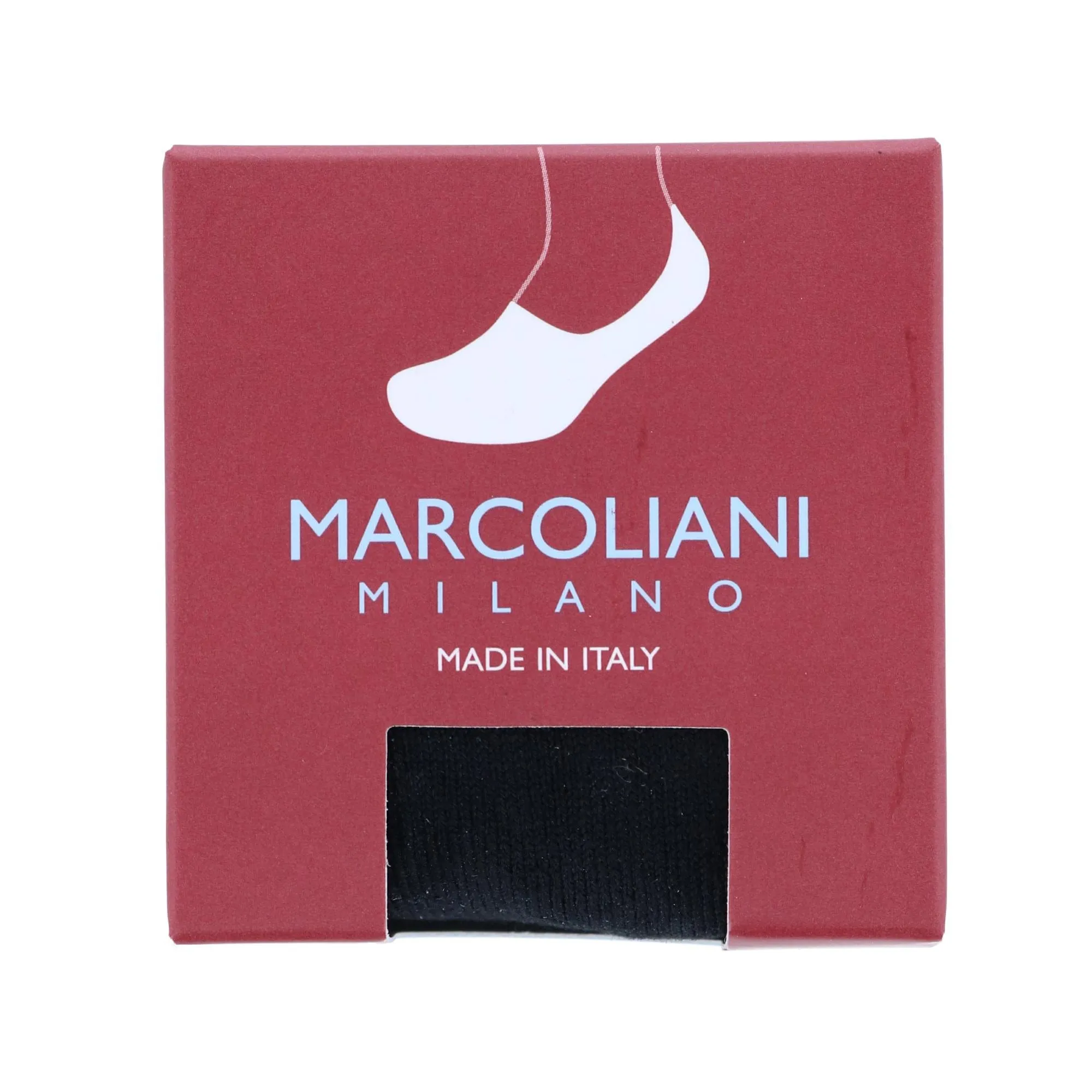 Marcoliani Women's Pima Cotton Solid Invisible Touch Sock Liners