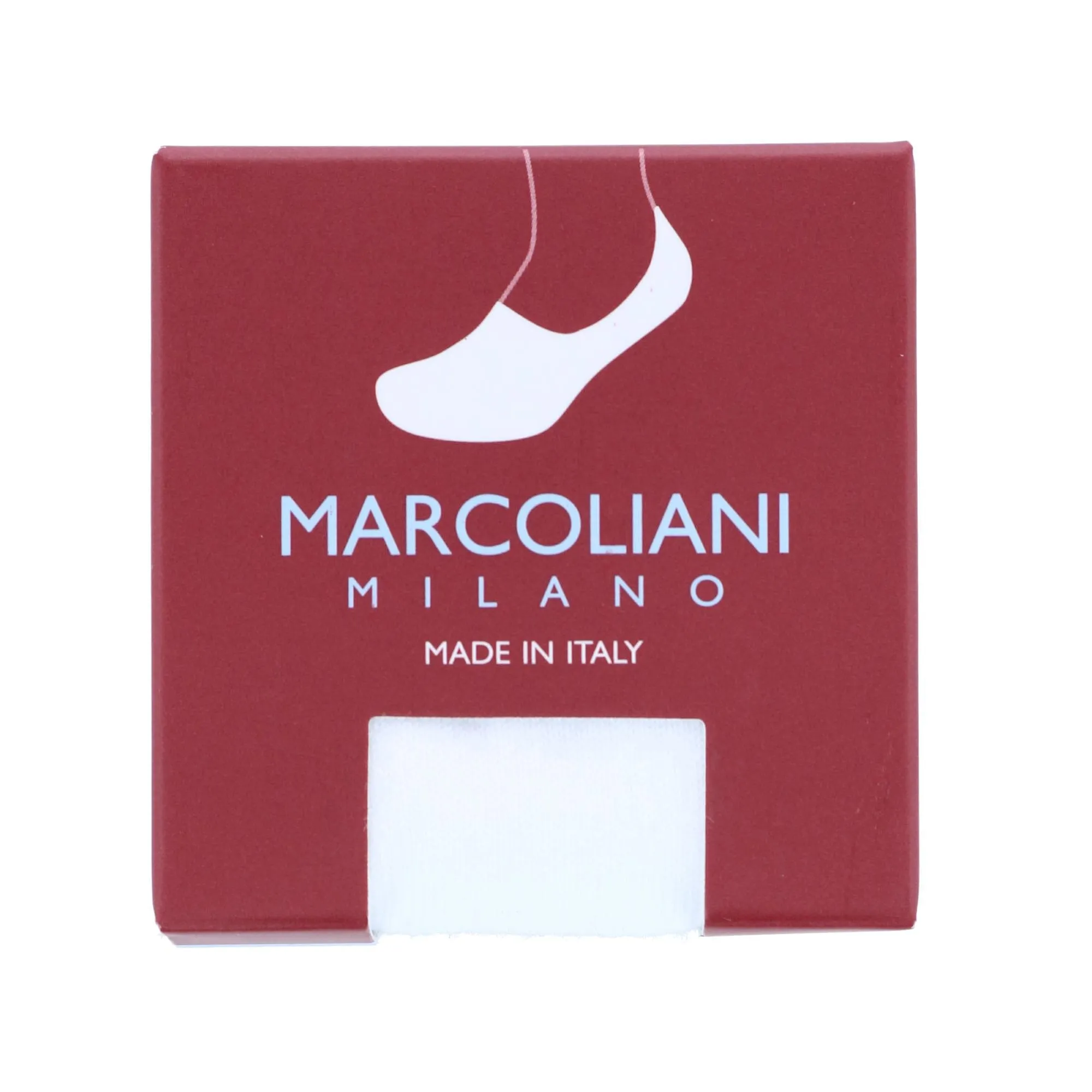 Marcoliani Women's Pima Cotton Solid Invisible Touch Sock Liners