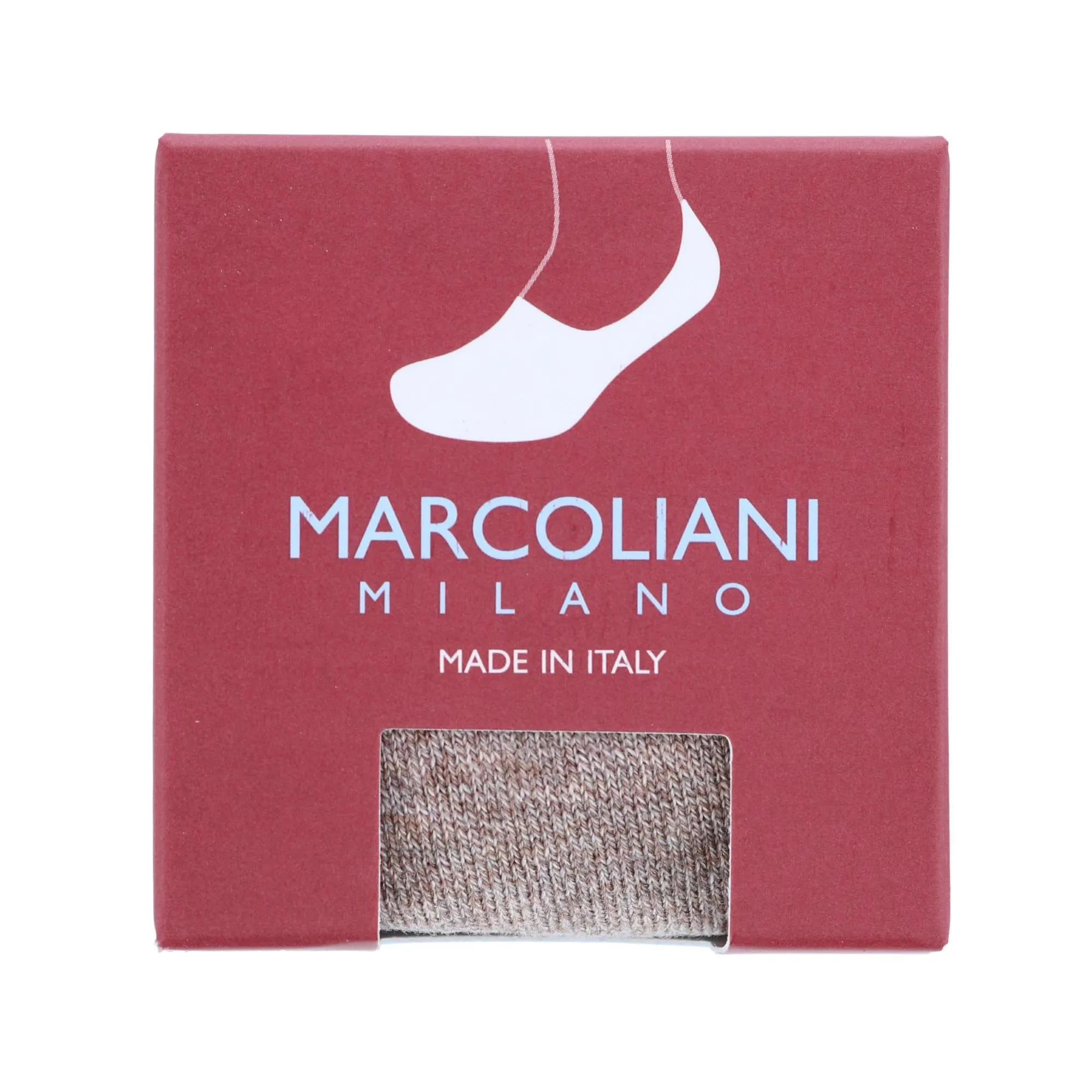 Marcoliani Women's Pima Cotton Solid Invisible Touch Sock Liners