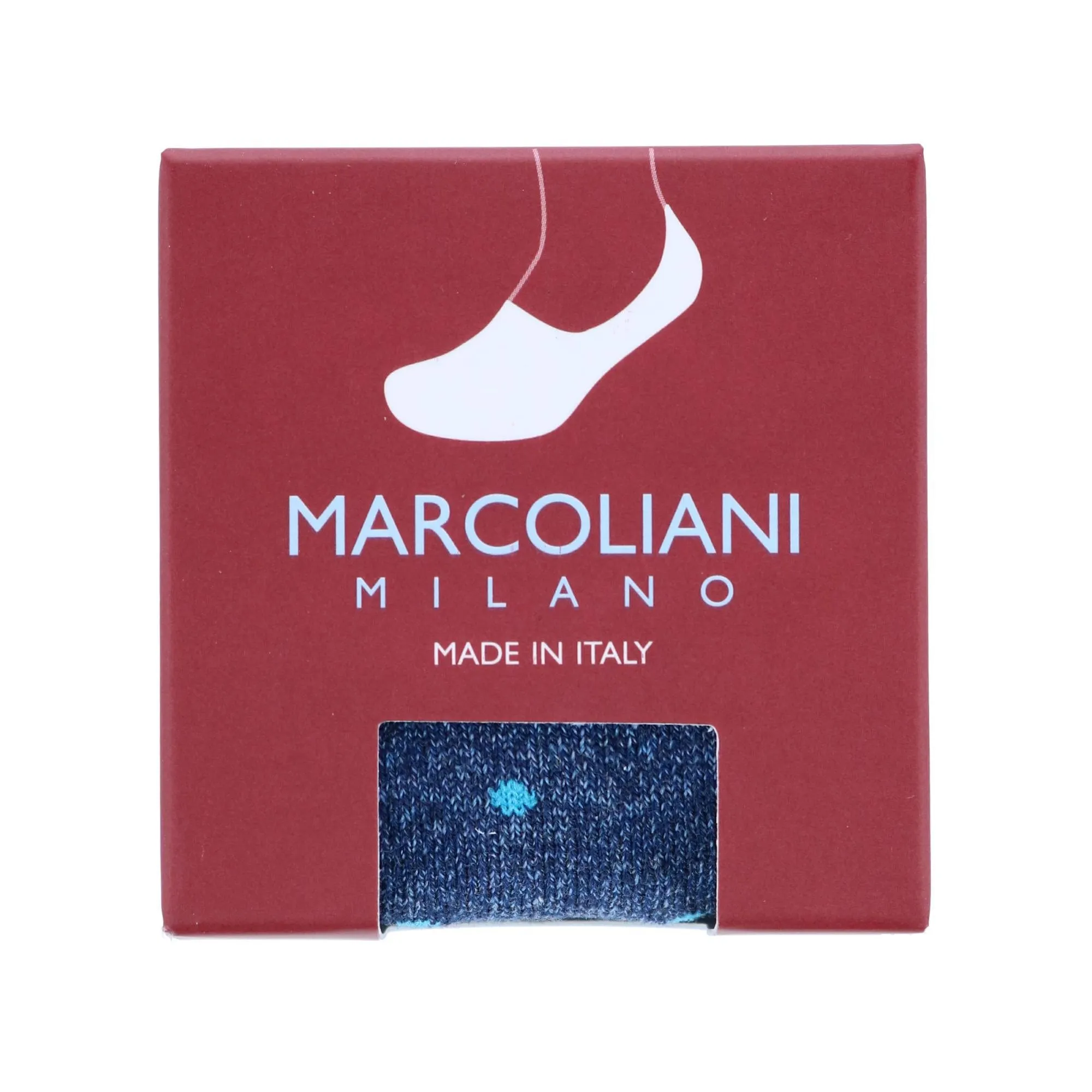 Marcoliani Women's Polka Dot Invisible Touch Liner Sock