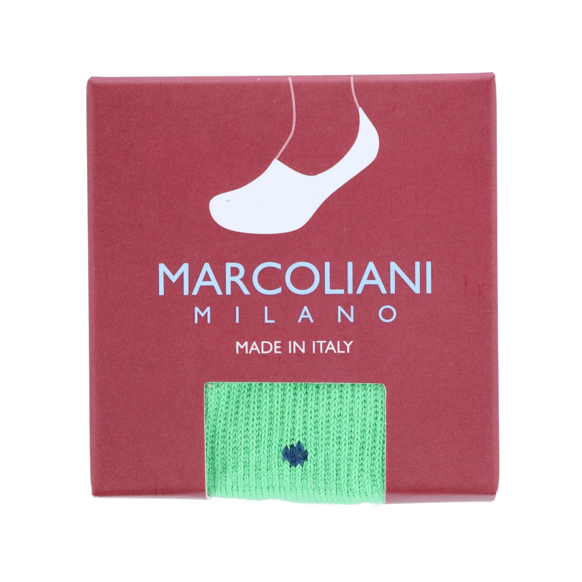 Marcoliani Women's Polka Dot Invisible Touch Liner Sock