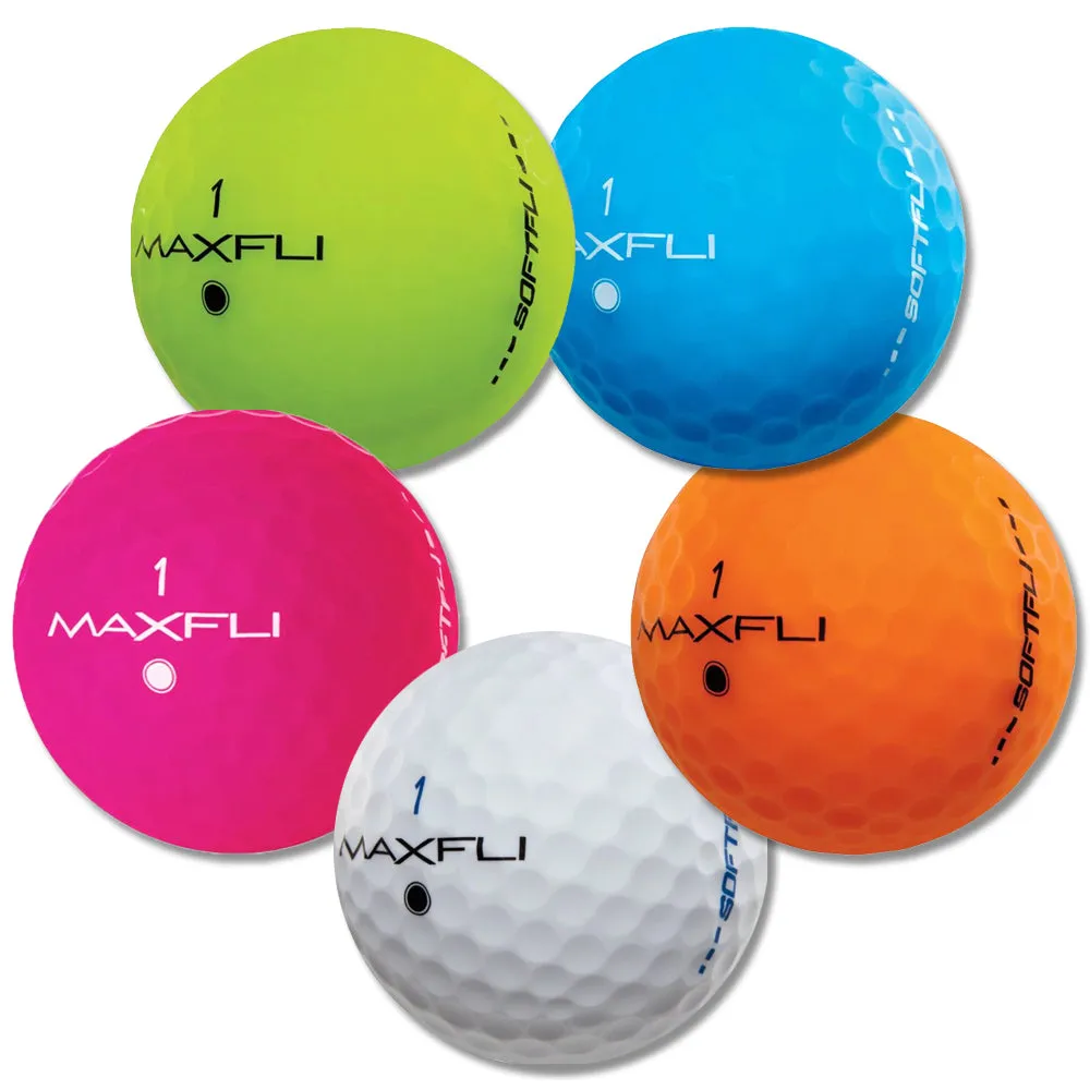 Maxfli SoftFli Matte Golf Balls - Custom Logo Imprint