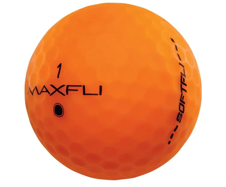 Maxfli SoftFli Matte Golf Balls - Custom Text Imprint