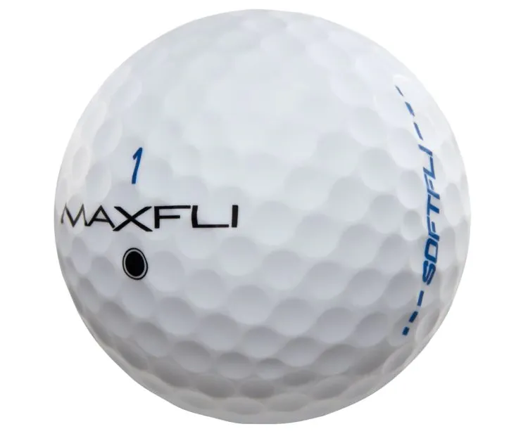 Maxfli SoftFli Matte Golf Balls - Custom Text Imprint