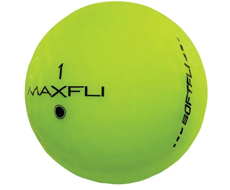 Maxfli SoftFli Matte Golf Balls - Custom Text Imprint