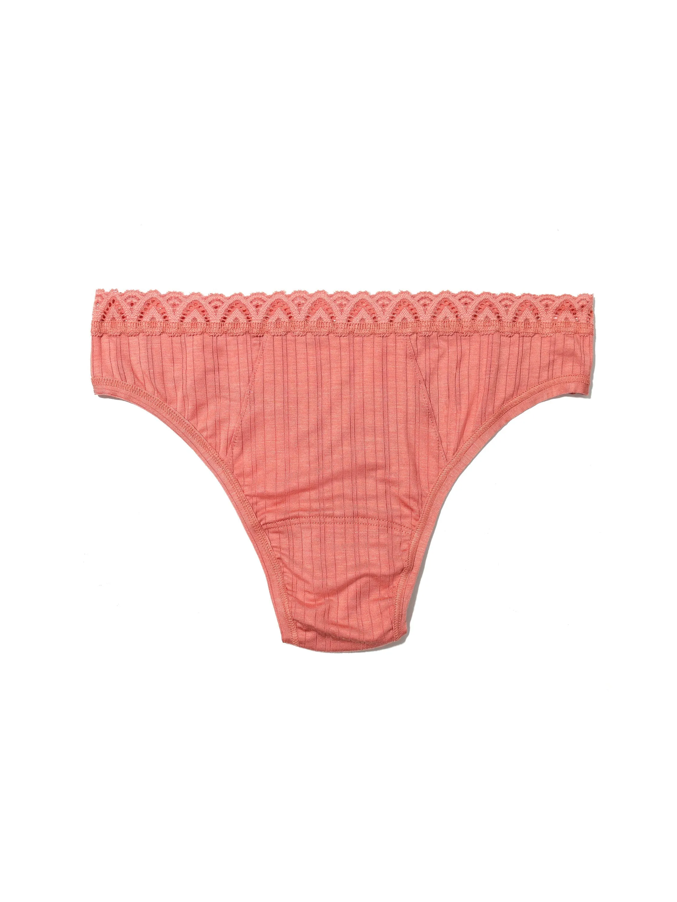 MellowLuxe™ Low Rise Thong Antique Rose Pink