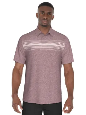 Men's Chest Stripe Golf Polo