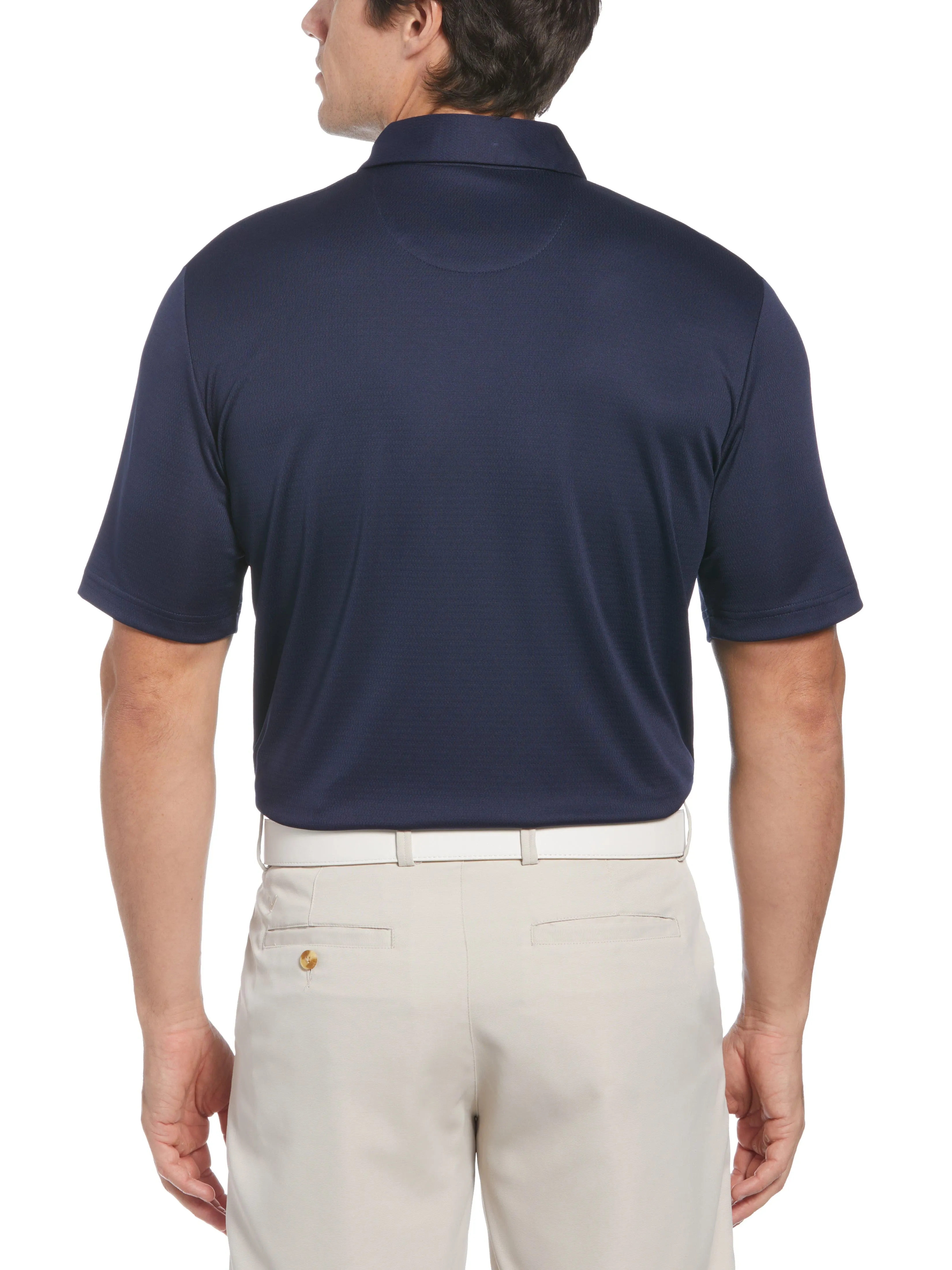 Men's Micro Texture Golf Polo