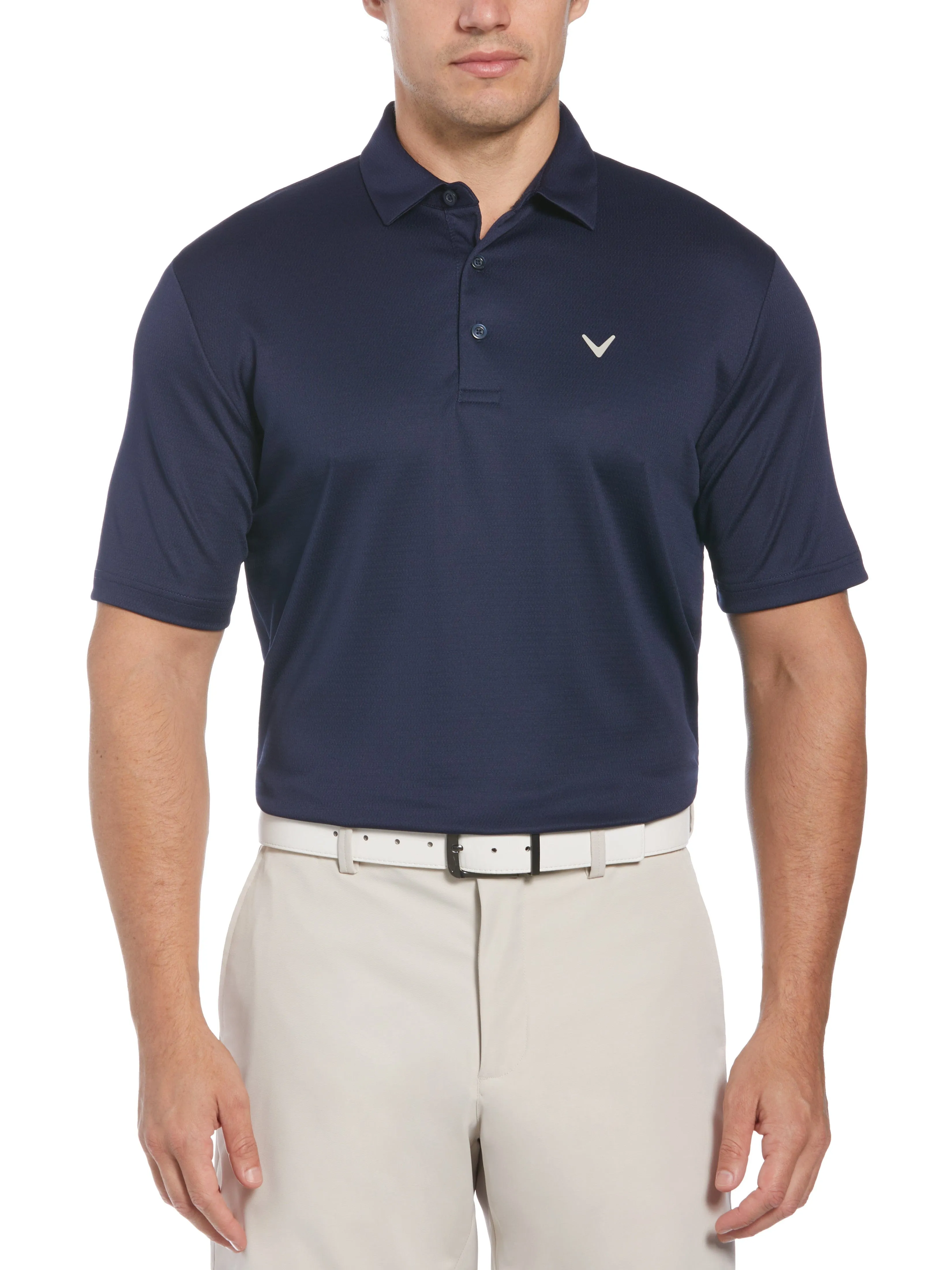 Men's Micro Texture Golf Polo