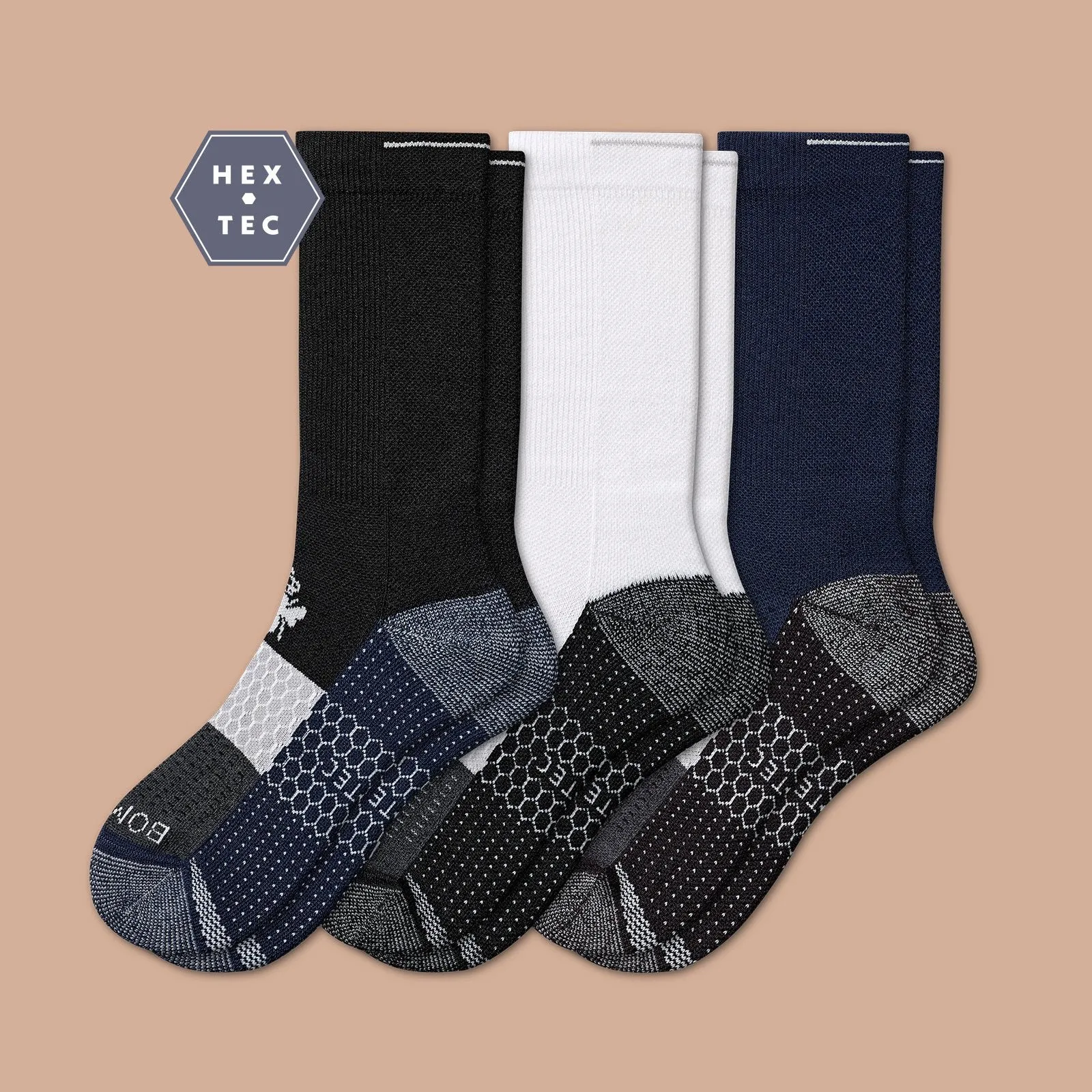 Men's Performance Golf Calf Sock 3-Pack