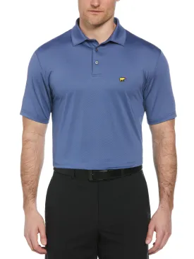 Men's Short Sleeve Solid Texture Polo