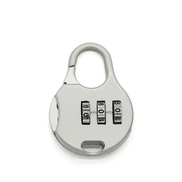 Mini Password Lock for Luggage Toolbox Golf Bag