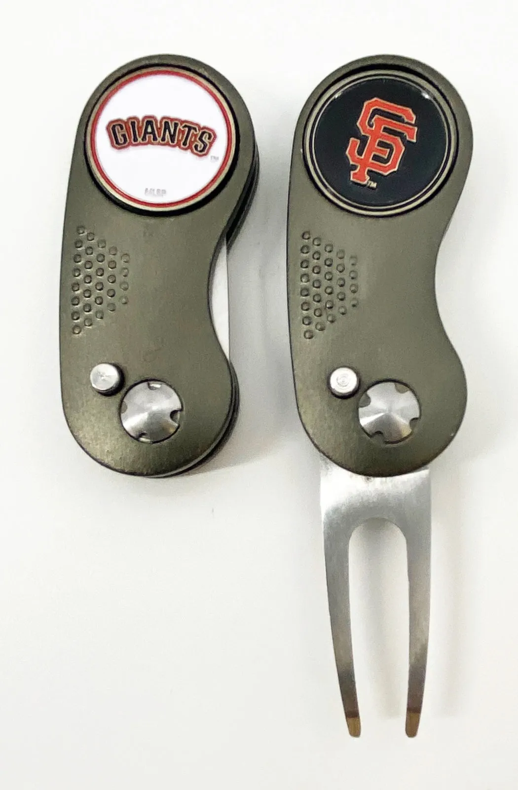 MLB 2 Prong Switchblade GOLF DIVOT REPAIR TOOL   Ballmark CHOOSE TEAM & COLOR