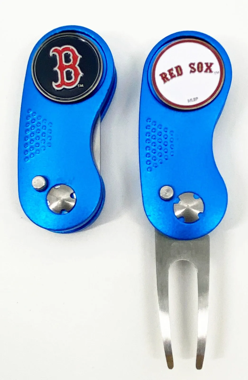 MLB 2 Prong Switchblade GOLF DIVOT REPAIR TOOL   Ballmark CHOOSE TEAM & COLOR