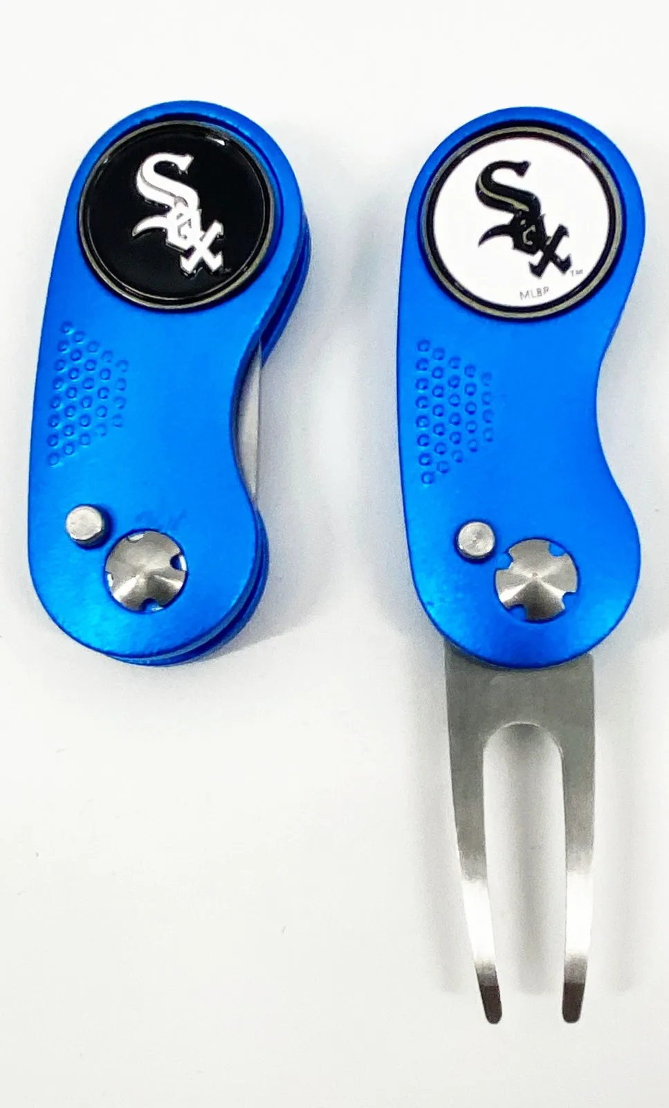 MLB 2 Prong Switchblade GOLF DIVOT REPAIR TOOL   Ballmark CHOOSE TEAM & COLOR