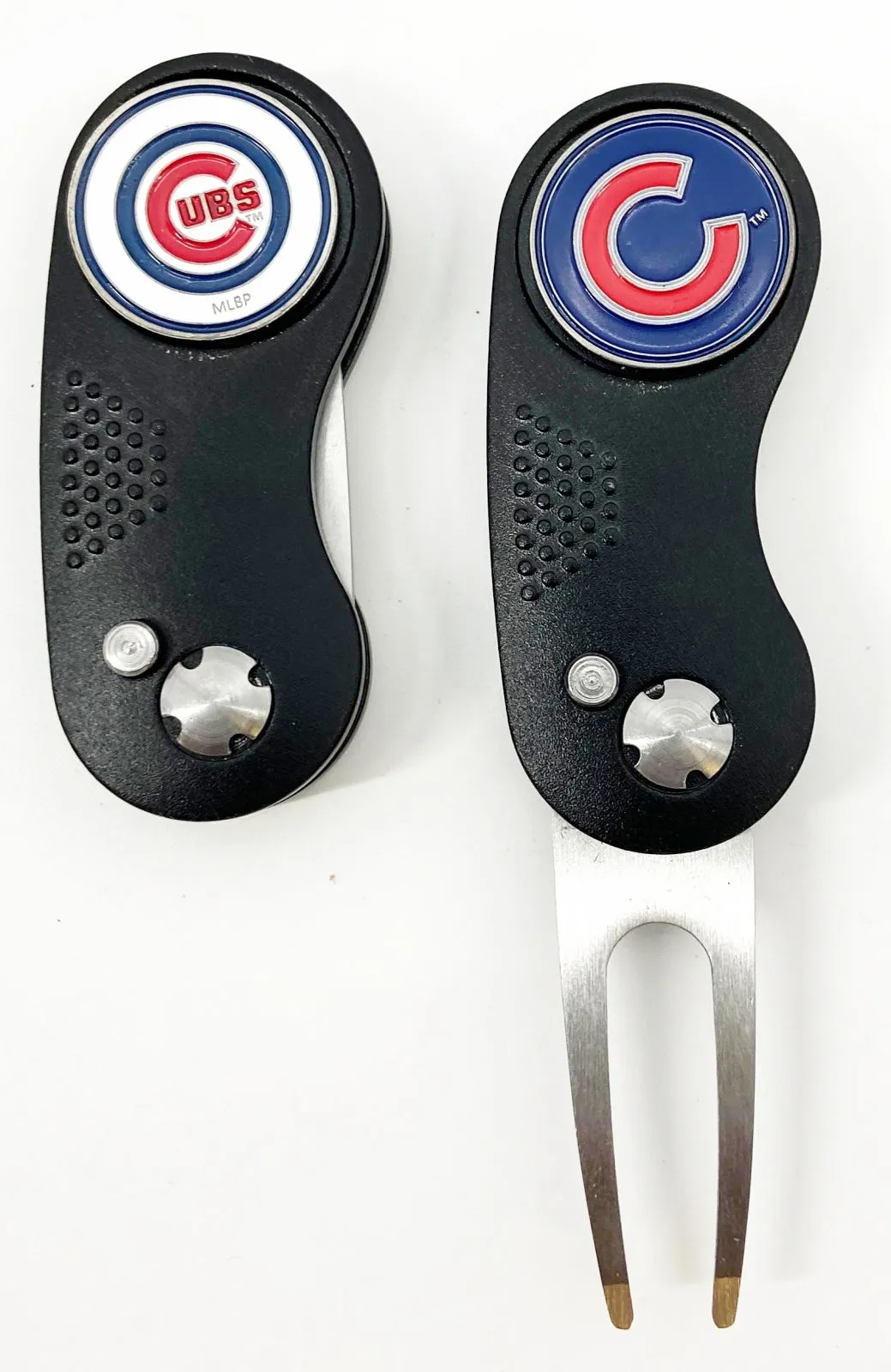 MLB 2 Prong Switchblade GOLF DIVOT REPAIR TOOL   Ballmark CHOOSE TEAM & COLOR