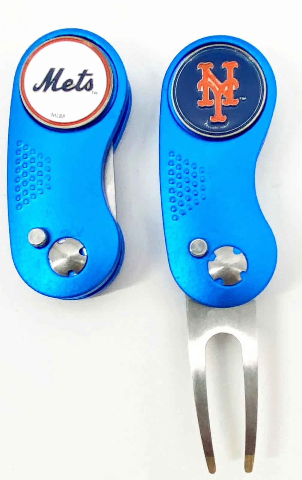 MLB 2 Prong Switchblade GOLF DIVOT REPAIR TOOL   Ballmark CHOOSE TEAM & COLOR